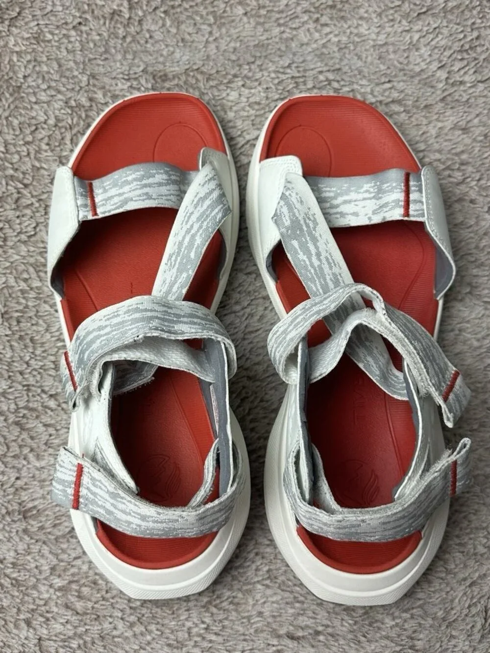 Timberland Men's Size 7  Motion Dune White Webbing Backstrap Sandal New